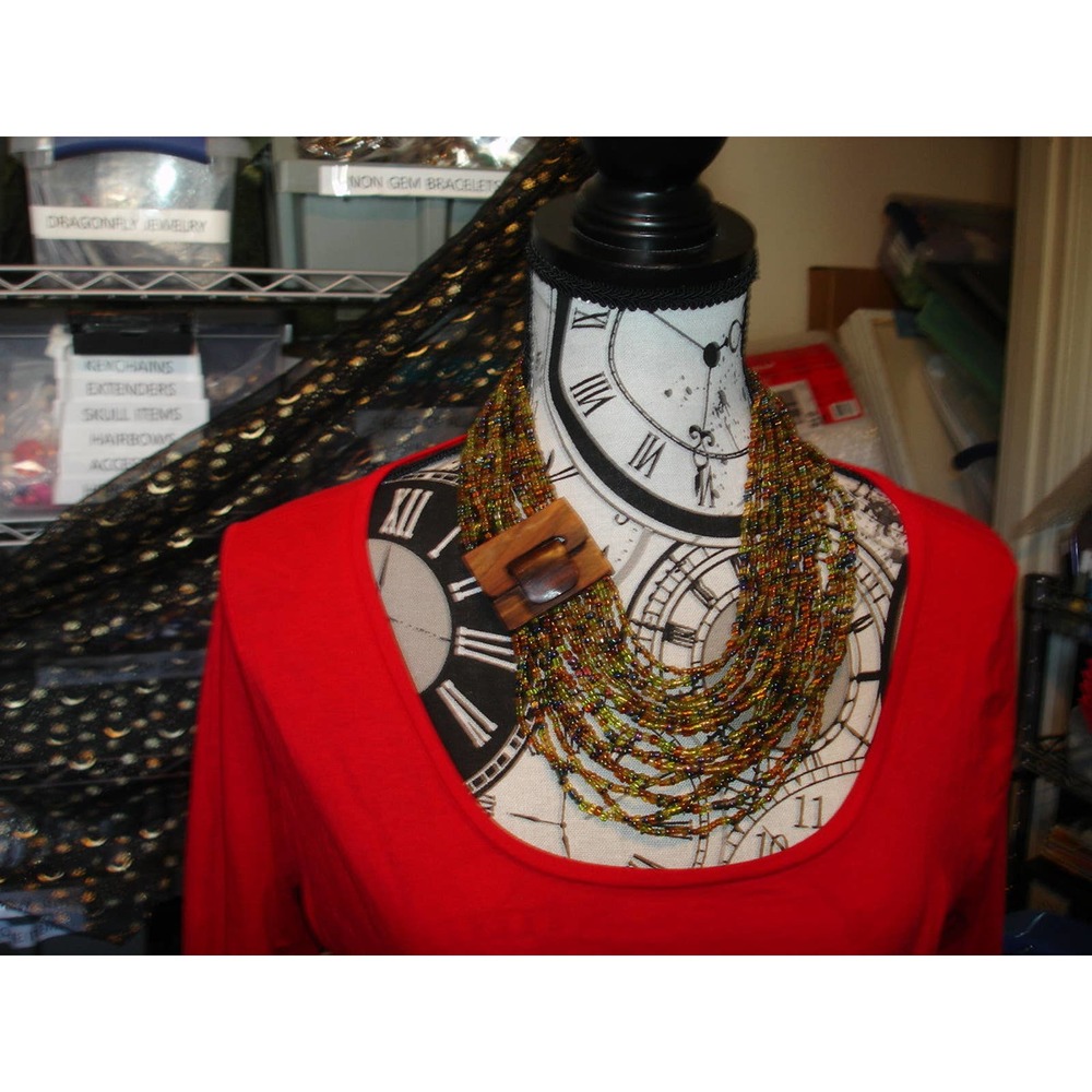 Vintage Jewelry 16 strand necklace